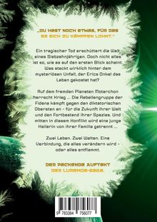 Oberer Text: „DU HAST NOCH ETWAS, FÜR DAS ES SICH ZU KÄMPFEN LOHNT.“ Hintergrund: Grüne, fantasyartige Waldillustration.