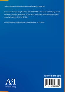 Textausgabe EU-Rechtsakt, ISBN: 978-3-38782-333-2, blaues Design, Antiphon Verlag-Logo unten links.