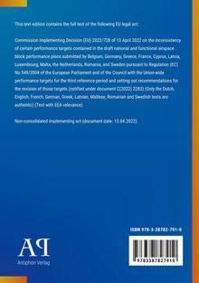 Texte über EU-Rechtsakt und ISBN, Hintergrund in Blau mit gelben Akzenten. Unten links ein stilisiertes AQ Logo.