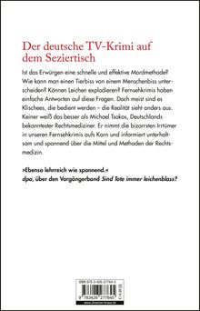 Michael Tsokos: Schwimmen Tote immer oben?, Buch