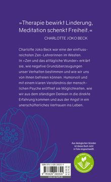 Charlotte Joko Beck: Zen und das alltägliche Wunder, Buch