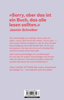 Tara-Louise Wittwer: Sorry, aber ..., Buch