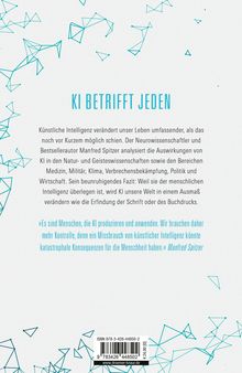 Manfred Spitzer: Künstliche Intelligenz, Buch