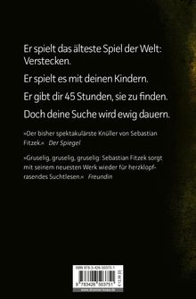 Sebastian Fitzek: Der Augensammler, Buch