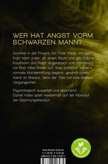 Daniel Holbe: Schwarzer Mann, Buch