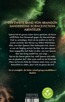 Brandon Sanderson: Starsight - Bis zum Ende der Galaxie, Buch