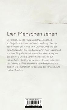 Chaja Polak: Brief in der Nacht, Buch