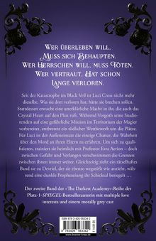 "Wer überleben will, muss sich behaupten. Wer herrschen will, muss töten. Wer vertraut, hat schon lange verloren." Ein Buchrückentext.