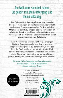 Oben steht: "Die Welt kann sie nicht haben. Sie gehört mir. Mein Untergang und meine Erlösung." Unten Hashtags.