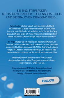 Text über Stiefbrüder mit kontrastierenden Persönlichkeiten, finanziellen Problemen und einer emotionalen M/M-Romanze.
