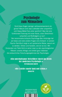 Ben Ambridge: Das Psycho-Test-Buch, Buch