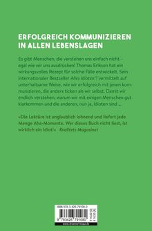 Thomas Erikson: Alles Idioten!?, Buch