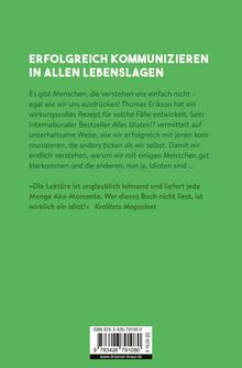 Thomas Erikson: Alles Idioten!?, Buch