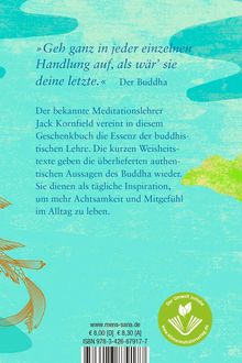 Jack Kornfield: Buddhas kleines Weisungsbuch, Buch