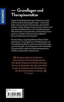 „Grundlagen und Therapieansätze“ steht oben, unter dem blauen KOSMOS-Logo. Zitate von Carl Rogers unten.