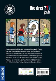 Boris Pfeiffer: Die drei ??? Kids Dein Fall, Die Golddiebe, Buch