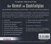 Florian Freistetter: Der Komet im Cocktailglas, CD