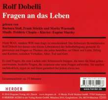 Rolf Dobelli: Fragen an das Leben, CD