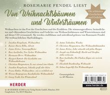 Rosemarie Fendel liest: Von Weihnachtsbäumen und Winterträumen, CD