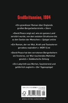 David Peace: Peace, D: GB84, Buch