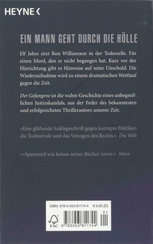 John Grisham: Der Gefangene, Buch