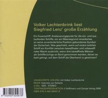 Siegfried Lenz: Das Feuerschiff, 3 CDs