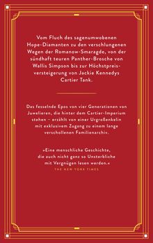 Francesca Cartier Brickell: Die Cartiers, Buch