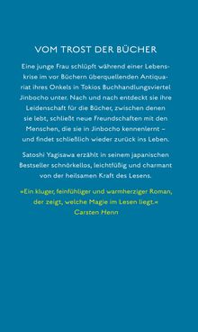 Satoshi Yagisawa: Die Tage in der Buchhandlung Morisaki, Buch