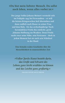 Volker Jarck: Und später für immer, Buch