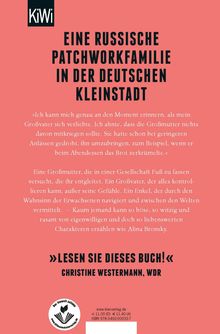 Alina Bronsky: Der Zopf meiner Großmutter, Buch