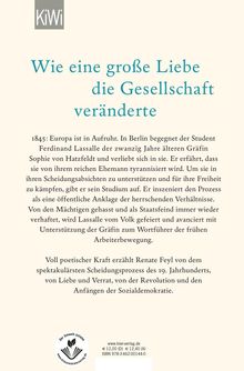 Renate Feyl: Die unerlässliche Bedingung des Glücks, Buch