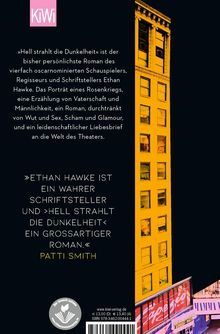 Ethan Hawke: Hell strahlt die Dunkelheit, Buch