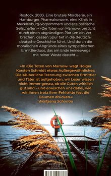 Holger Karsten Schmidt: Die Toten von Marnow, Buch