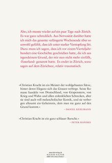 Christian Kracht: Eurotrash, Buch