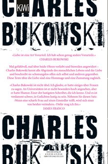 Charles Bukowski: Liebe, Buch