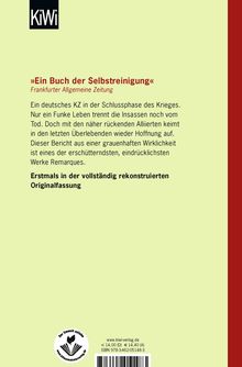 E. M. Remarque: Der Funke Leben, Buch