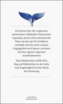 Tanja Maljartschuk: Blauwal der Erinnerung, Buch