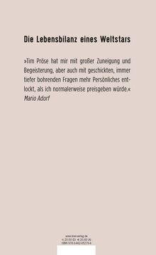 Tim Pröse: Mario Adorf. Zugabe!, Buch