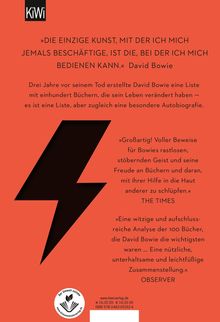 John O'Connell: Bowies Bücher, Buch