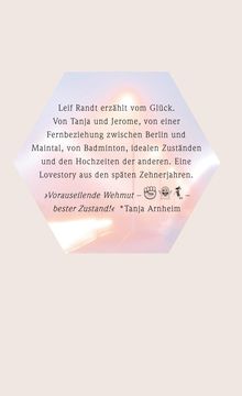 Leif Randt: Allegro Pastell, Buch