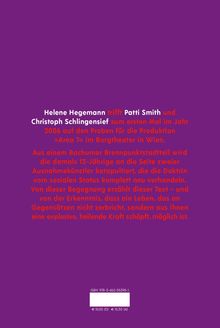 Helene Hegemann: Helene Hegemann über Patti Smith, Buch