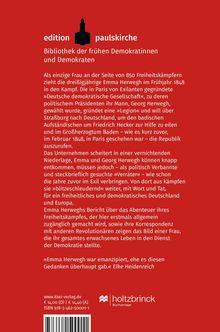 Emma Herwegh: Es lebe die demokratische Republik, Buch