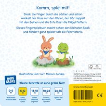 Miriam Cordes: ministeps: Ohren wackeln, Beine zappeln, Buch