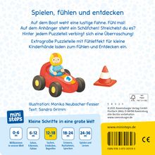 Sandra Grimm: Grimm, S: Mein erstes Fühl-Puzzlebuch: Meine Fahrzeuge, Buch