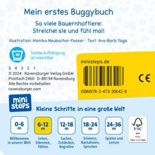 Ava-Barb Yaga: Mein erstes Buggybuch: Fühl mal! Bauernhoftiere, Buch