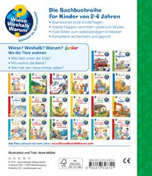 Anne Möller: Wieso? Weshalb? Warum? junior, Band 46: Wo die Tiere wohnen, Buch