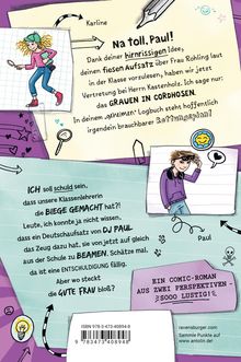 Anja Fröhlich: Das ungeheimste Tagebuch der Welt!, Band 5: Wie mein durchgeknallter Bruder meine Klassenlehrerin verschwinden ließ ... (Comic-Roman aus zwei Perspektiven für Kinder ab 10 Jahren), Buch