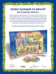 Mein großer Sachen suchen Adventskalender, dekorativer Aufstellkalender ab 2 Jahren, Kalender