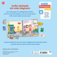 Irmgard Eberhard: Mein großes Magnetbuch: Was gehört wohin? - Magnet-Spielbuch ab 2 Jahren, Bilderbuch, Buch