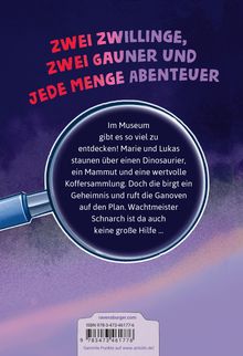 Cally Stronk: Die Jagd nach dem magischen Detektivkoffer 5: Goldraub im Museum. Erstlesebuch ab 7 Jahren für Jungen und Mädchen - Lesenlernen mit Krimirätseln, Buch